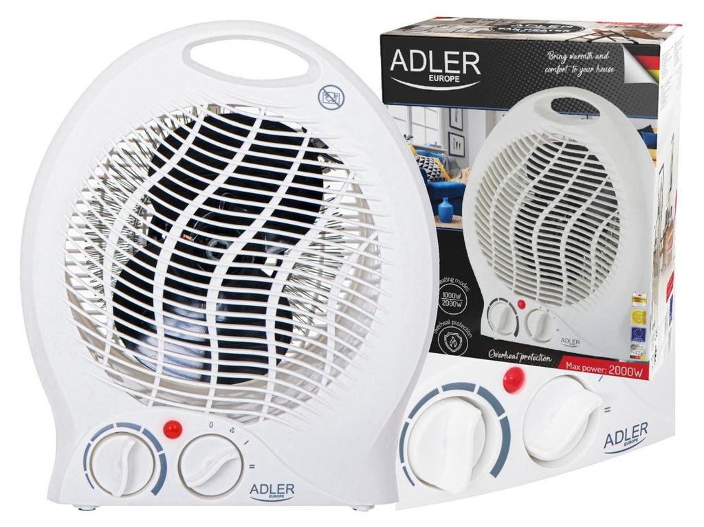 Adler AD 7728, Wentylator elektryczny ogrzewacza Zdjęcie produktu 