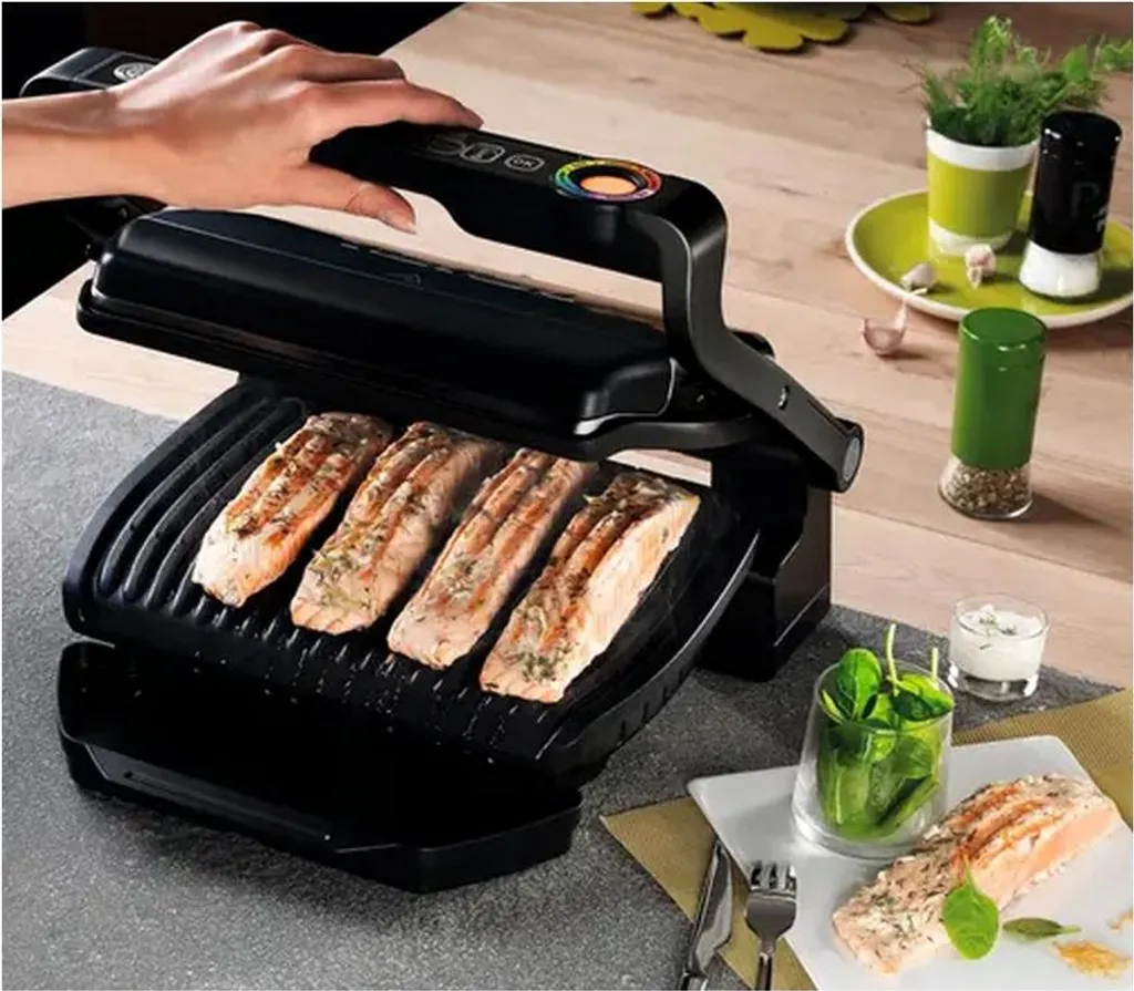Tefal GC7128 Optigrill+ avec 6 Programmes de Cuisson et Mode Manuel - 9