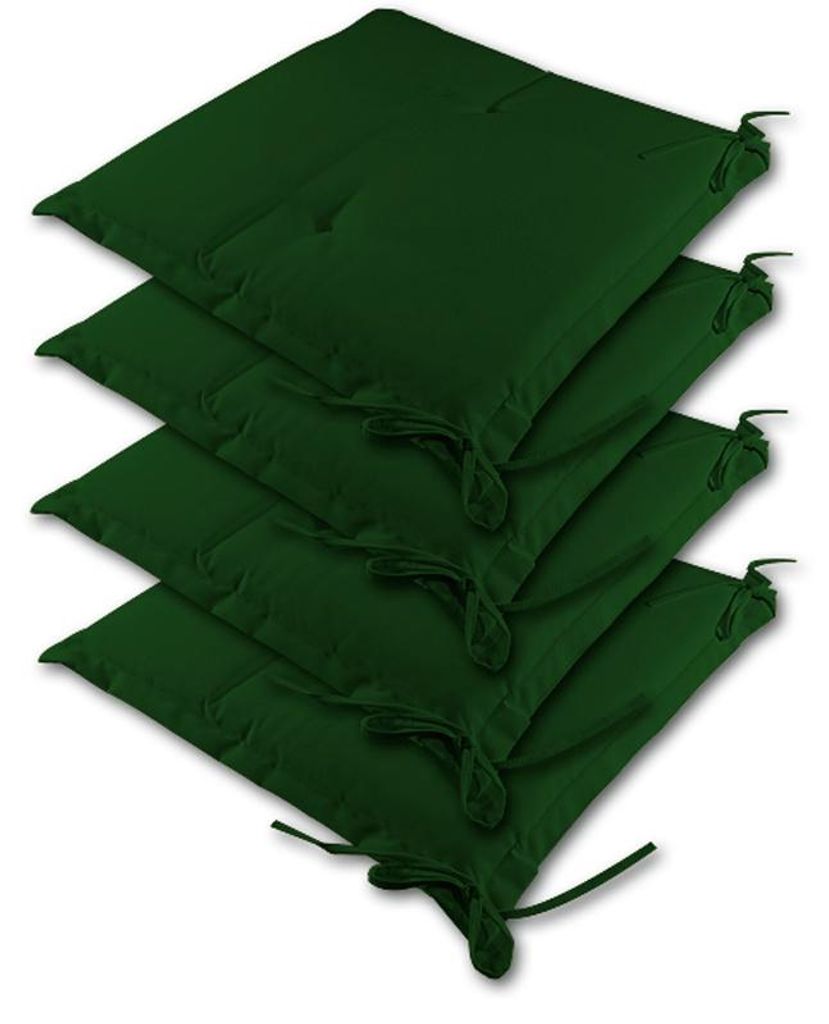 DETEX® Sitzkissen Stuhl 4er Set Wasserabweisend 45x40cm Produktbild 