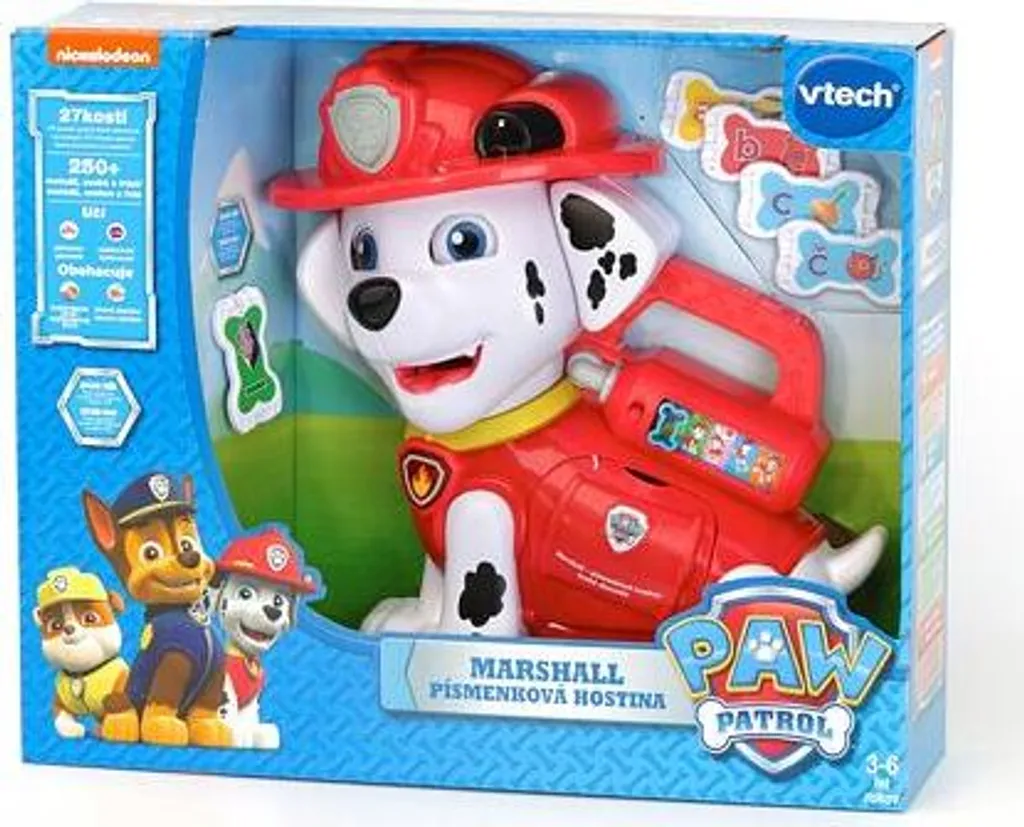 VTech Paw Patrol Marshall Letter Rescue : Jeu Éducatif Lettres Pat' Patrouille