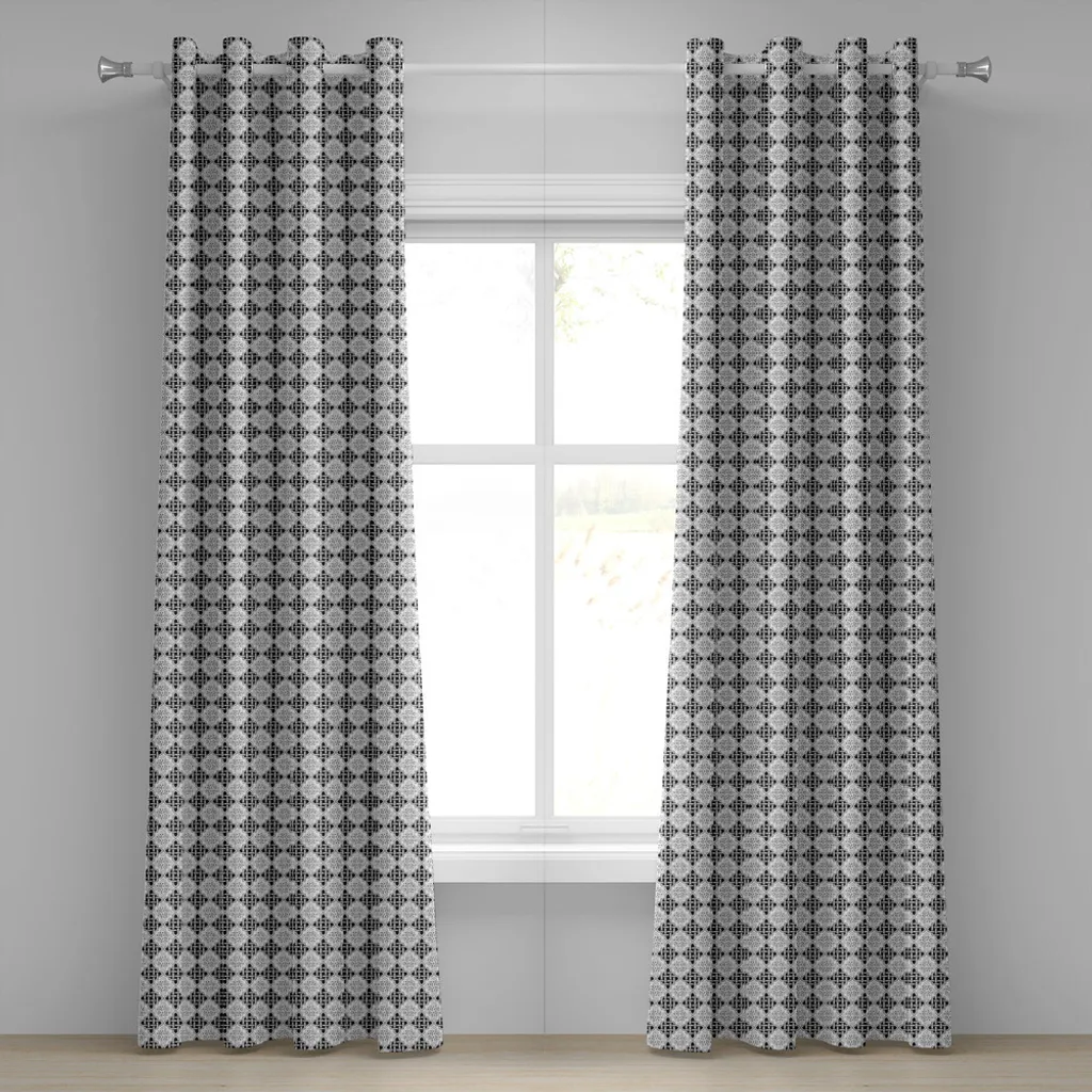 Rideau Anti-Regard pour Salon et Chambre 280x245 cm Design Scandinave