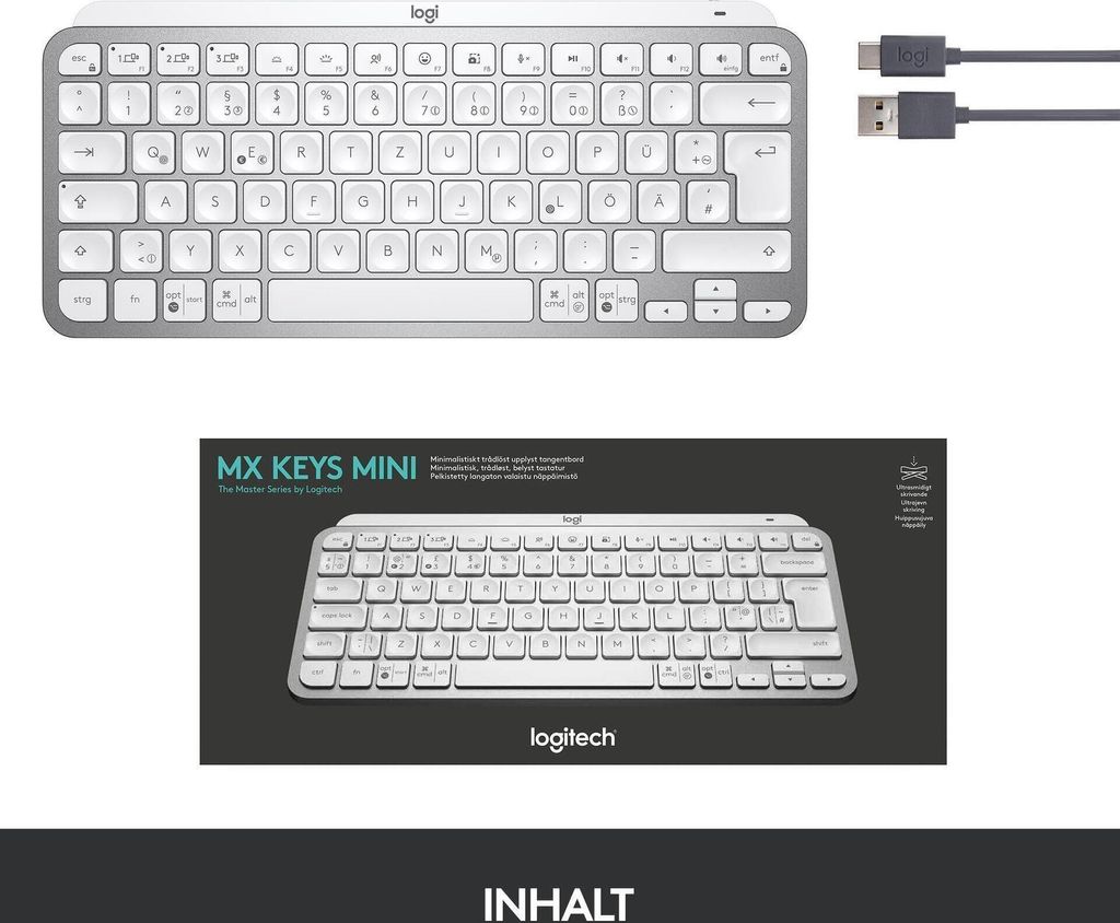Klawiatura Logitech MX Keys Mini Minimalistyczna Zdjęcie produktu 10