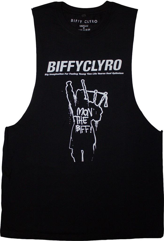 Biffy Clyro - "Big Imagination" Top für Herren/Damen Uni RO13499 (L) (Schwarz)