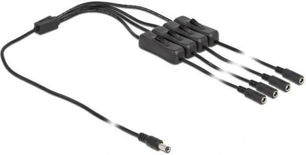Répartiteur DC 5.5x2.1 mm 4 sorties : finissez-en avec les blocs secteurs multiples