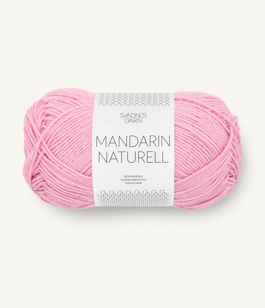 Mandarin Naturell col. 4813 pink lilac ca. 130 m 50 g