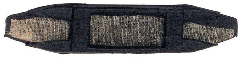 Busse Kinnkettenunterlage GUMMI, Farbe:schwarz, Länge x Breite in cm:14.5 x 3