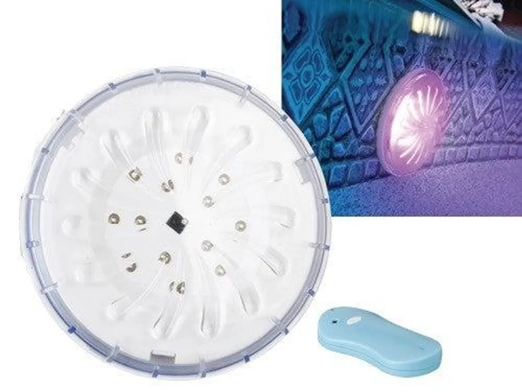 Lampe LED magnétique multicolore GRE PLED1C avec télécommande IR - 4
