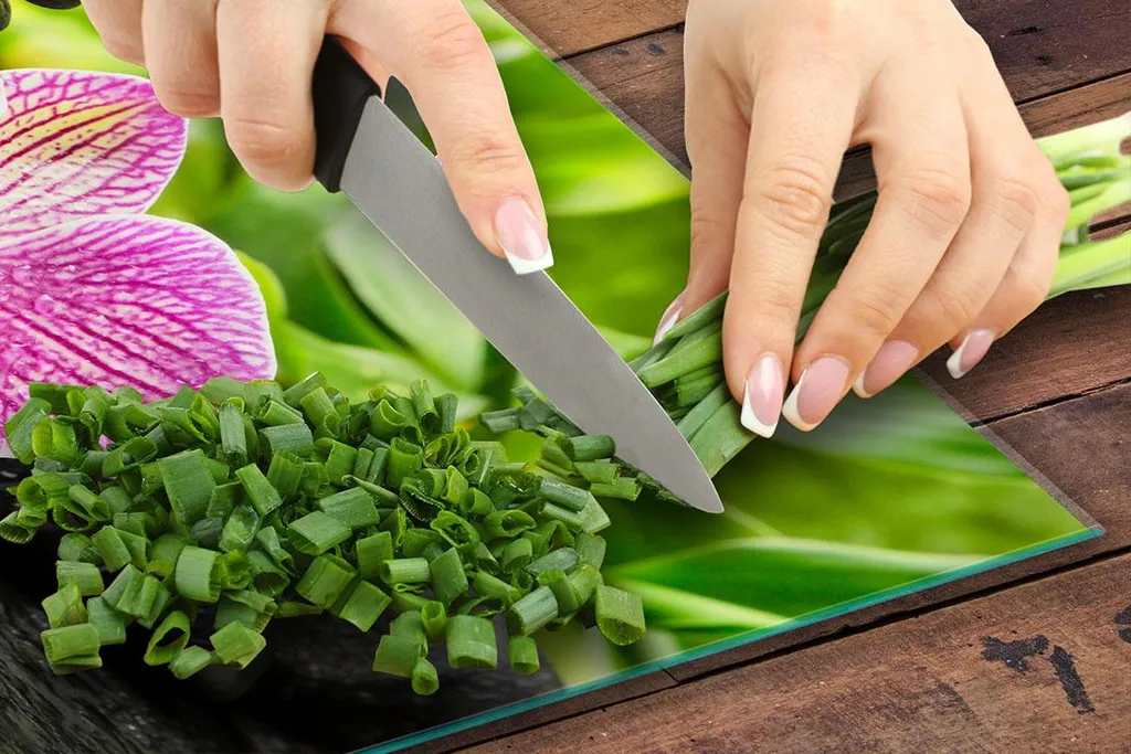 Coprifornelli 70x52 Vetro Orchidea - Proteggi la Cucina con Allegria - 4