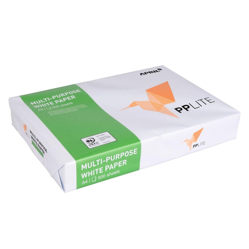 Basic Druckerpapier DIN A4 – 500 Blatt – Weißes Universal Office Paper Kopierpapier - Ideal für Büro und Heim