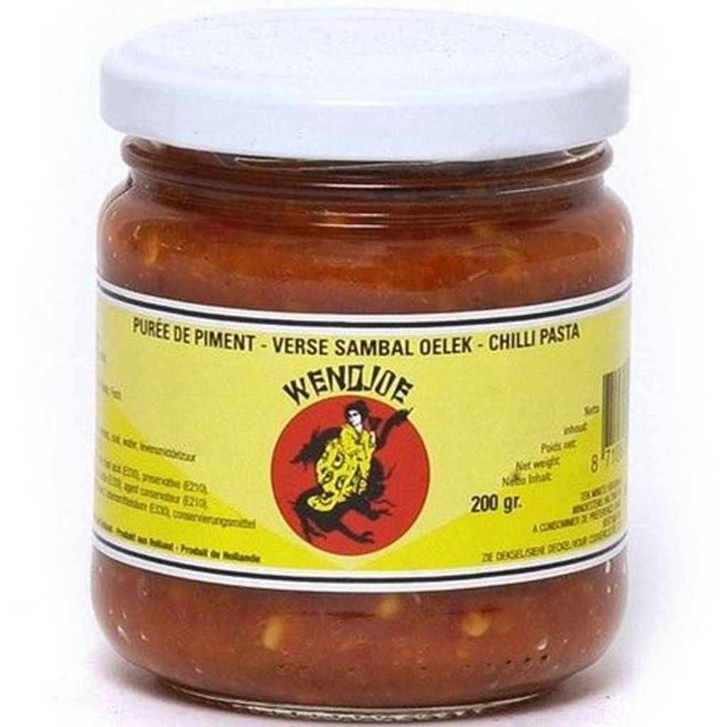 WENDJOE Sambal Oelek 200g | SCHARF Chili Paste | Chilli Produktbild 