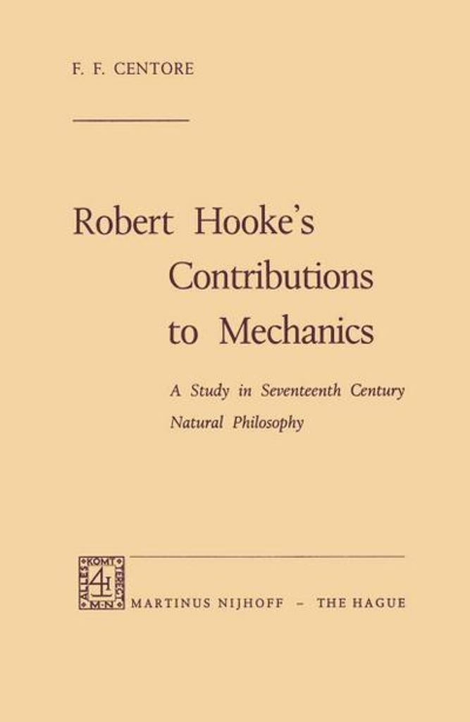 Robert Hooke's Contributions to Mechanics