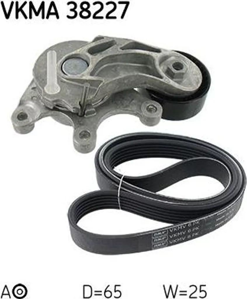 Kit entretien courroie SKF VKMA 38227 - Fiabilité BMW Série 1 F20 à X5 F15