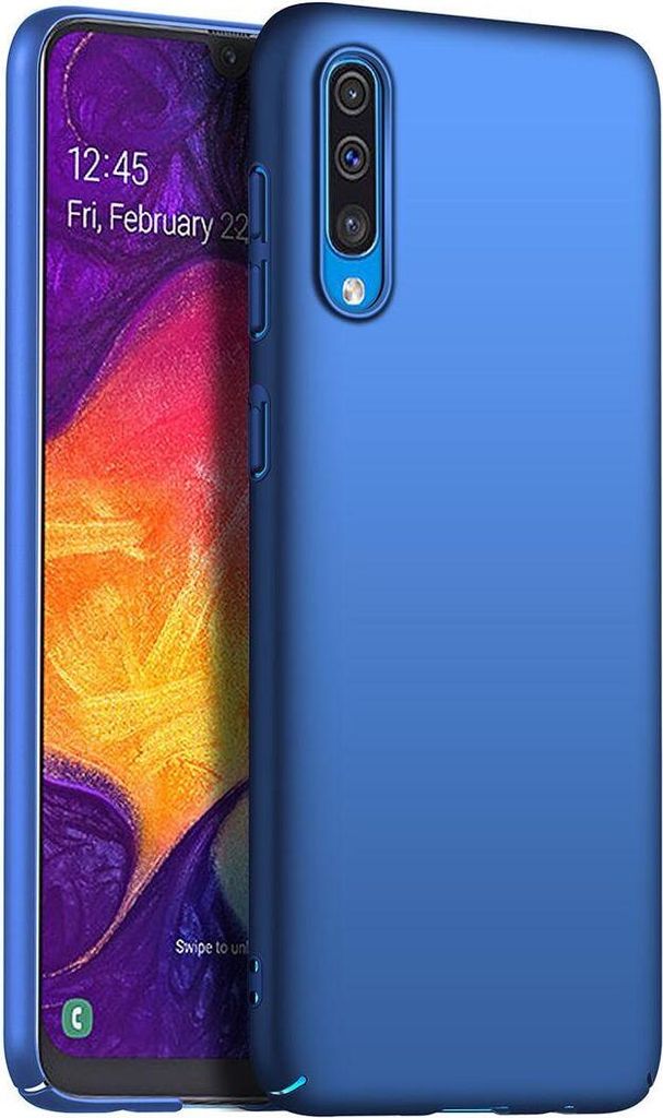 Galaxy A70 Hülle, LaimTop Ultra Dünn Hart PC Matt Handyhülle Anti-Slip Anti-Fingerabdruck Schutzhülle für Samsung Galaxy A70 Blau