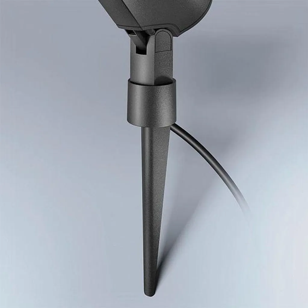 Spot Garden M LED Steinel Anthracite Martelé GU10 7W 3000K IP44 Extérieur