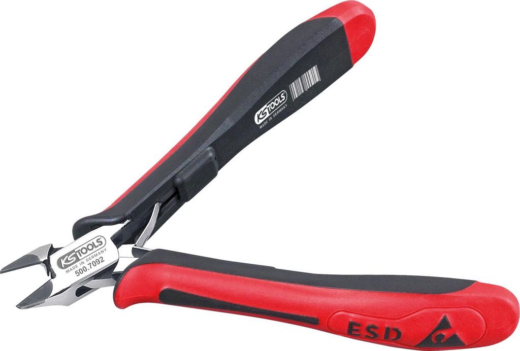 KS Tools ESD Hartmetall-Seitenschneider, 125mm, 500.7092