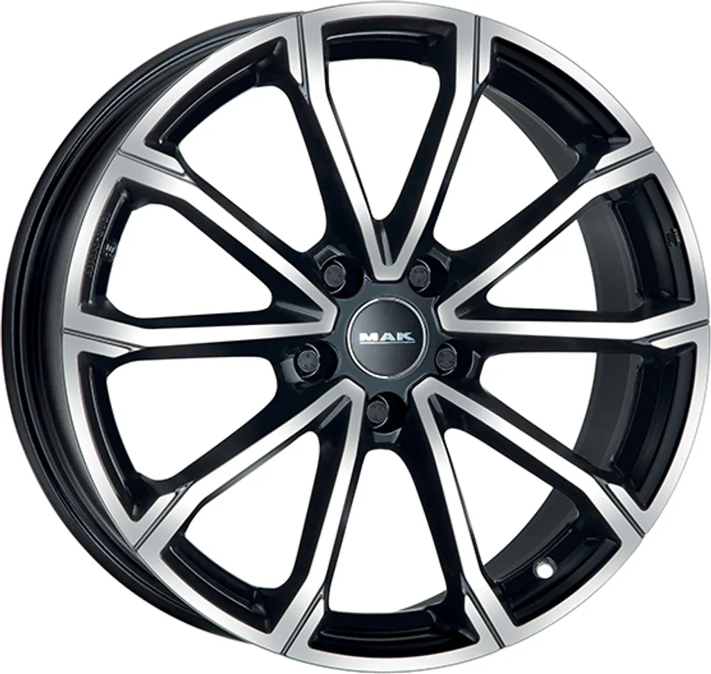 Jantes MAK DaVinci 8x18 5x112 ET 40 finition Black Mirror poli brillant