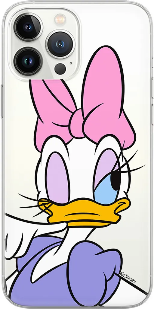 Cover Disney Daisy Duck Samsung A74 5G | Custodia Sottile Trasparente