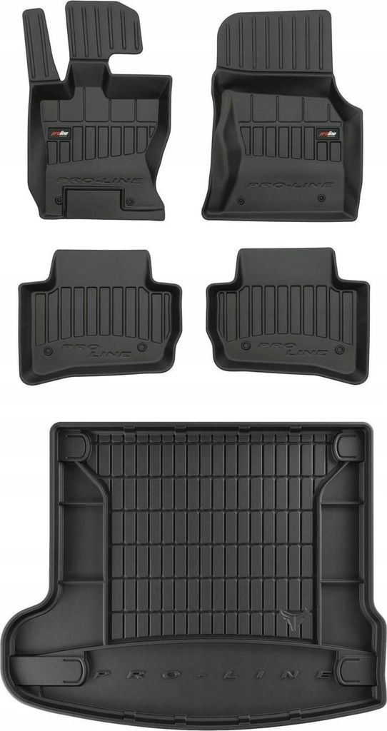 3D-KIT Gummi-Fußmatten Range Rover Velar 2017-2020