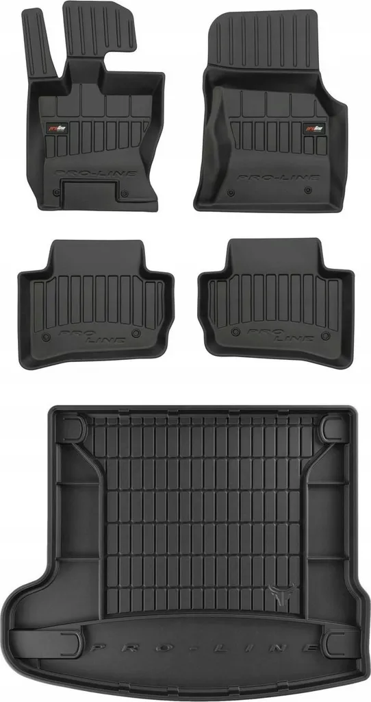 Tappetini in Gomma 3D-KIT Land Rover Velar 17-20 | Lavabili e Sicuri