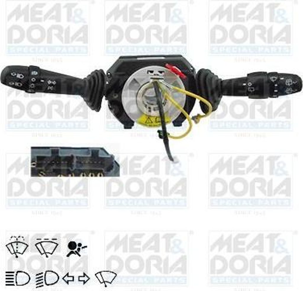 MEAT & DORIA 23784 Lenkstockschalter OE 735581123 kompatibel mit Bravo