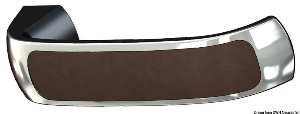 Paire de cliquets LEATHER avec caches sans verrouillage - 1 paire