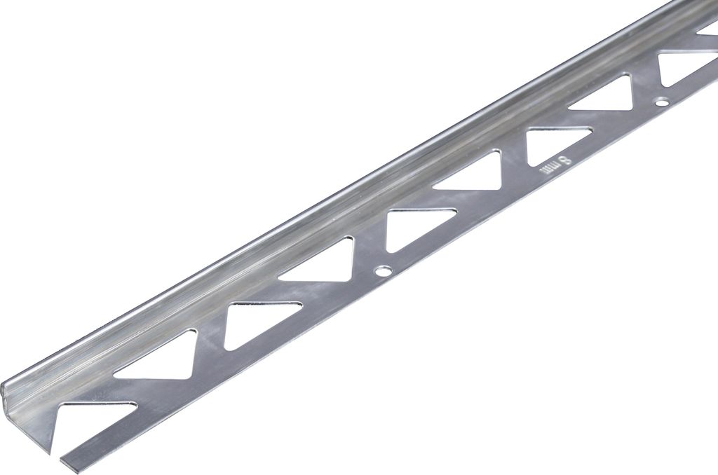 Alberts Fliesen-Abschlussprofil, Aluminium, Breite 23,5mm, Länge 2,5m-blank-8 mm