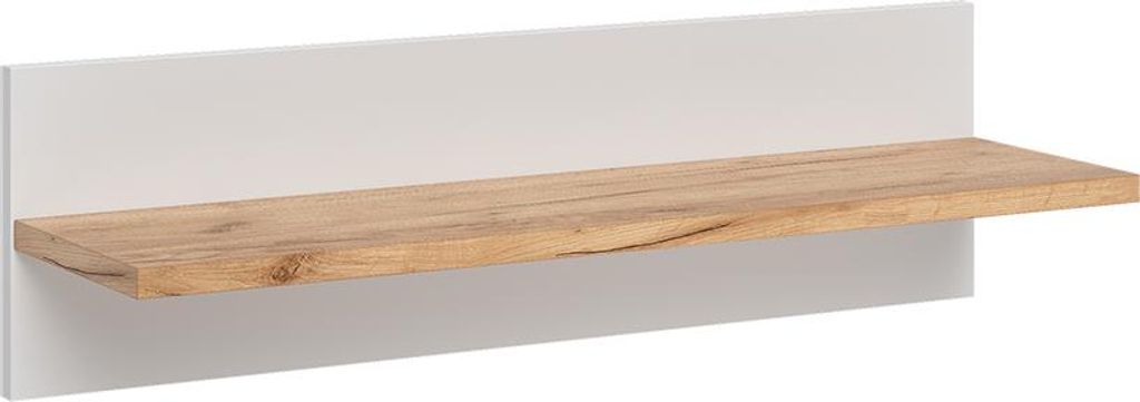 Vitalispa Wandregal Kinderzimmer Malia, 70 x 20 cm, Weiß/Artisan