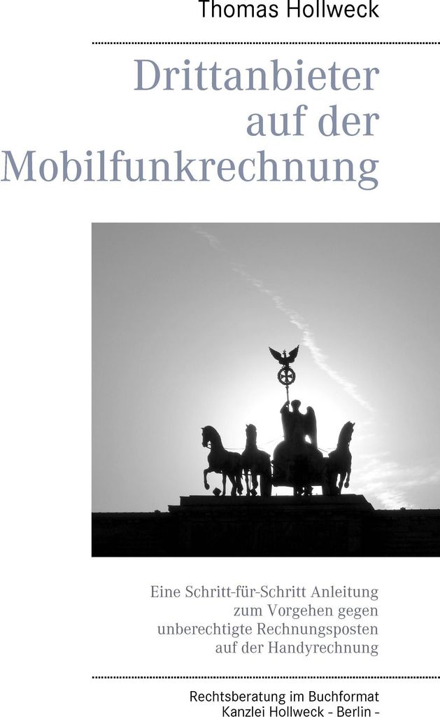 Drittanbieter auf der Mobilfunkrechnung