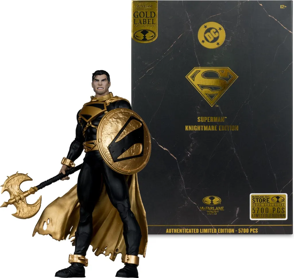 Superman Future State Figurine Articulée DC Multiverse Gold Label 18 cm