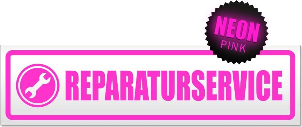 Reparaturservice Magnetschild Schild magnetisch