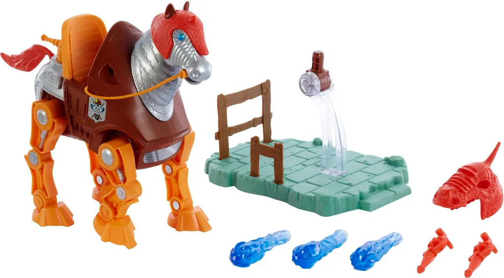 Figurine Cheval Robotique Stridor Masters of the Universe de 18 cm