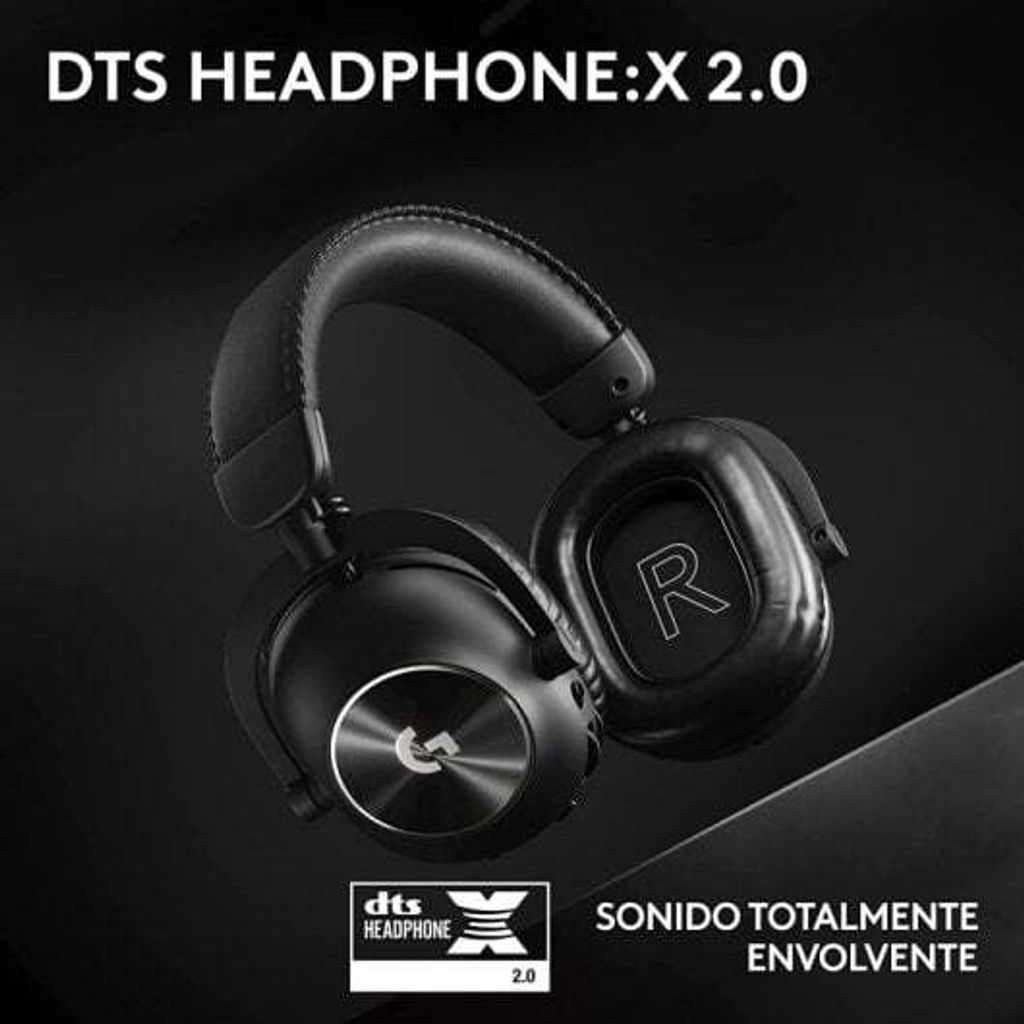 PRO X 2 LIGHTSPEED Kabelloses Gaming-Headset, Schwarz Produktbild 27