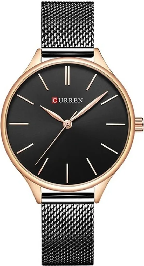 Elegante Orologio CURREN Femminile Nero - Stile e Qualità KP6206