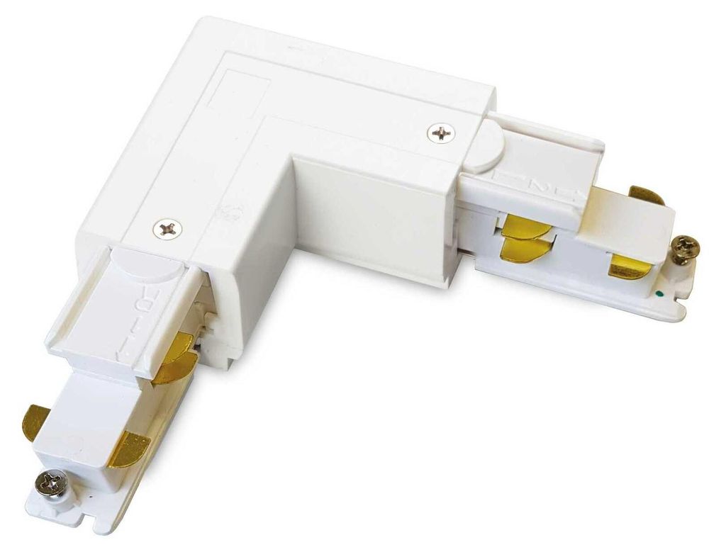 Ideal Lux Link 3-Phasen-Aufputz-L-Steckverbinder rechts DALI 1-10V 246628