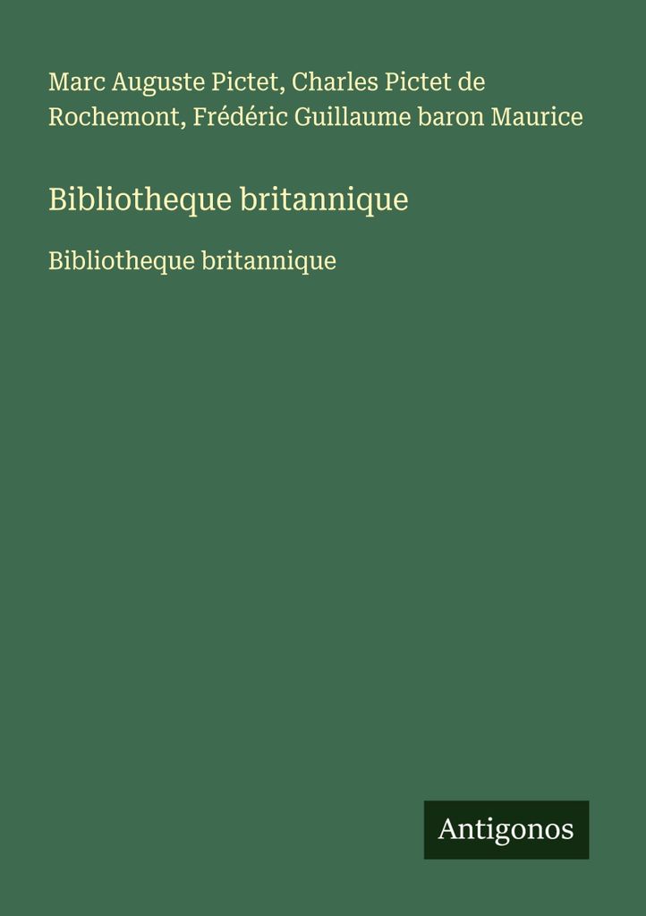Bibliotheque britannique