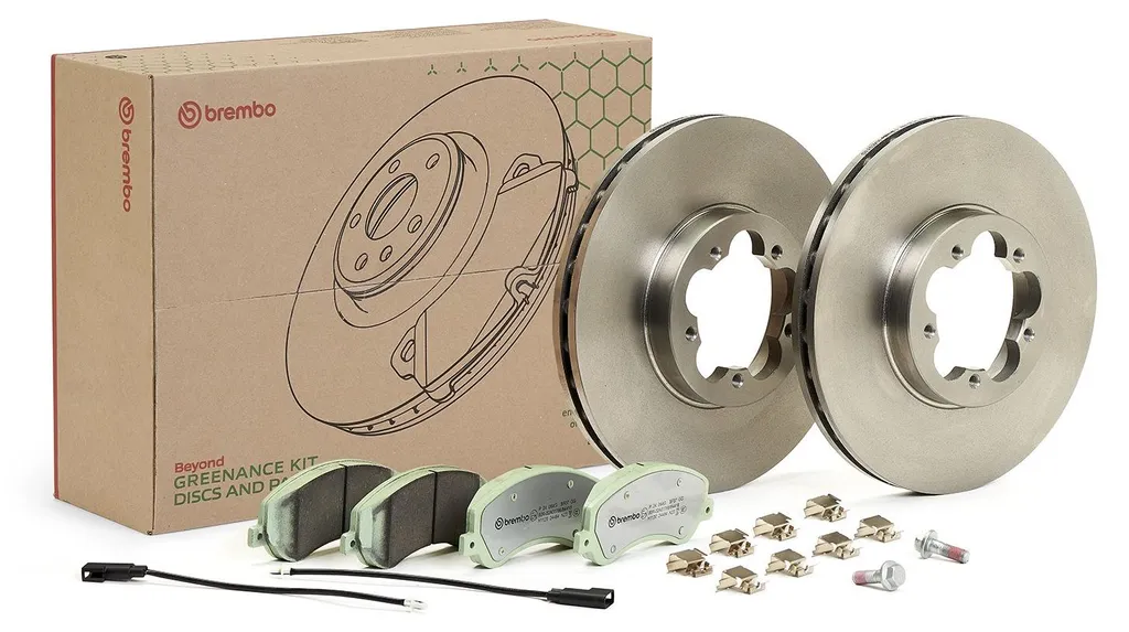 Pack Disques et Plaquettes de Frein Avant 300mm Ford Transit Mk6 Brembo