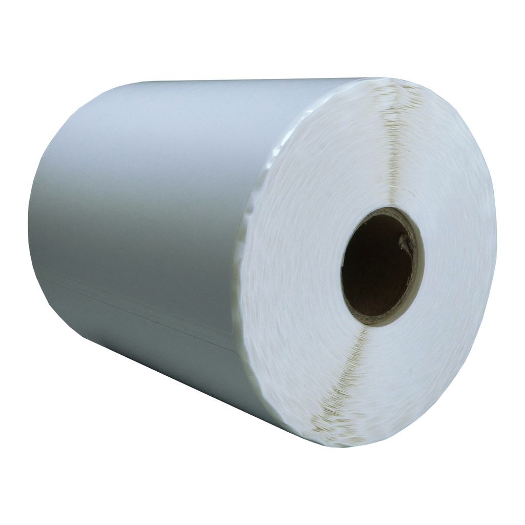 DULA Etiketten – Kompatibel mit Zebra 102x152 mm – Polypropylen – Weiß – Permanent – 1 Rolle – 280 Etiketten pro Rolle – Kern 25 mm