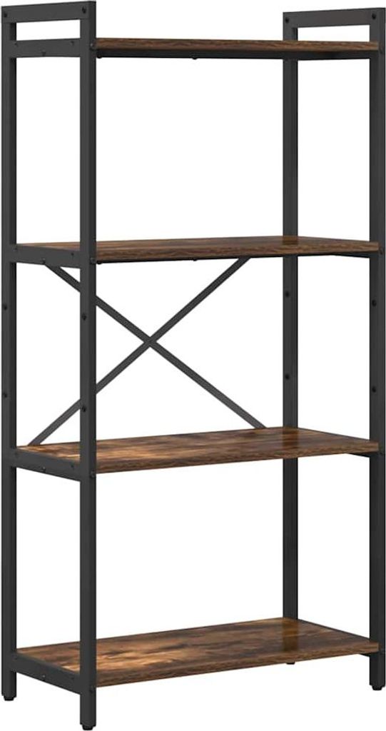 Bücherregal Geräucherte Eiche 40 x 30 x 85 cm Holzwerkstoff