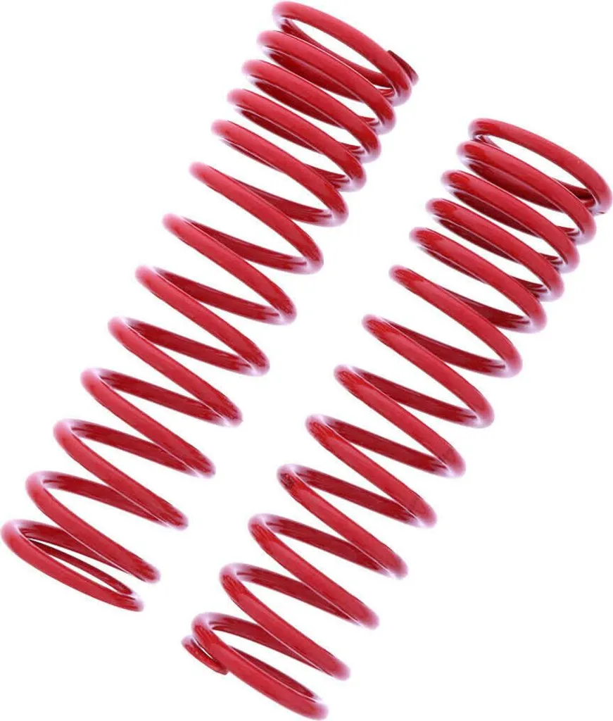 Ressorts d'Amortisseur YSS de Couleur Rouge pour Suspension Arrière