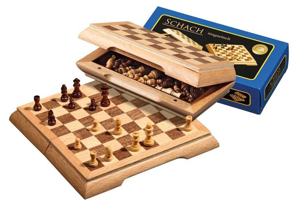 Philos Reiseschachspiel magnetisch, 17mm Feld Produktbild 