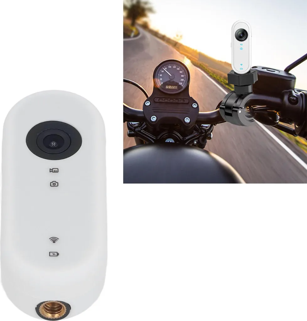Caméra d'action stabilisée EIS grand angle, idéale pour le cyclisme - 3