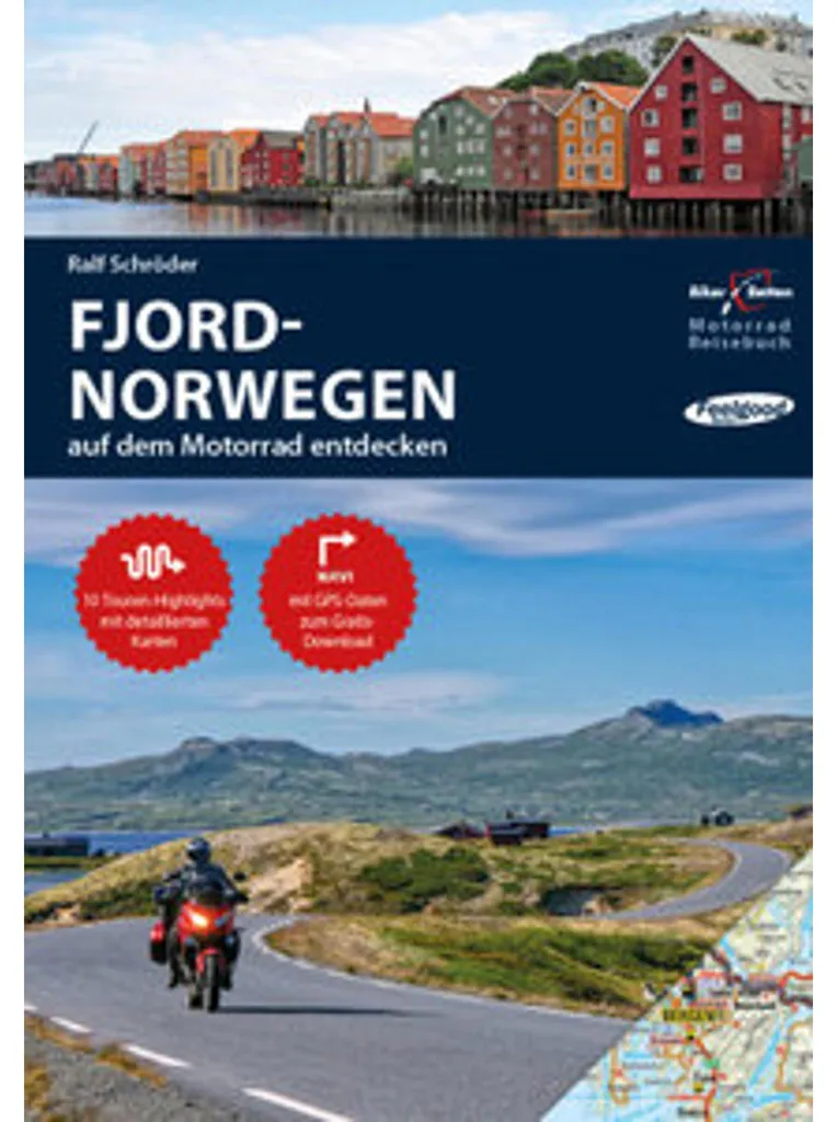 Guide Routier Moto Fjords Norvégiens avec Tracés GPS et Cartes Détaillées