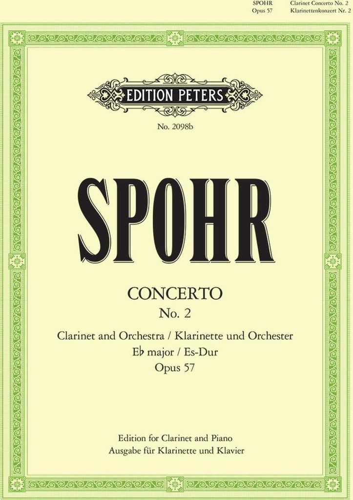 Klarinettenkonzert Nr. 2 es-Moll op.57
