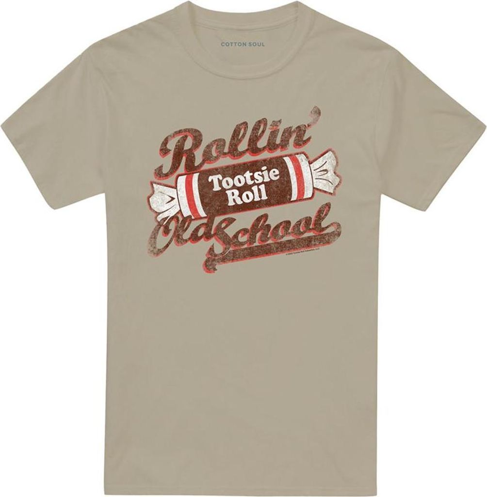 Tootsie Roll - "Old School" T-Shirt für Herren/Damen Uni TV21292 (XXL) (Sand)