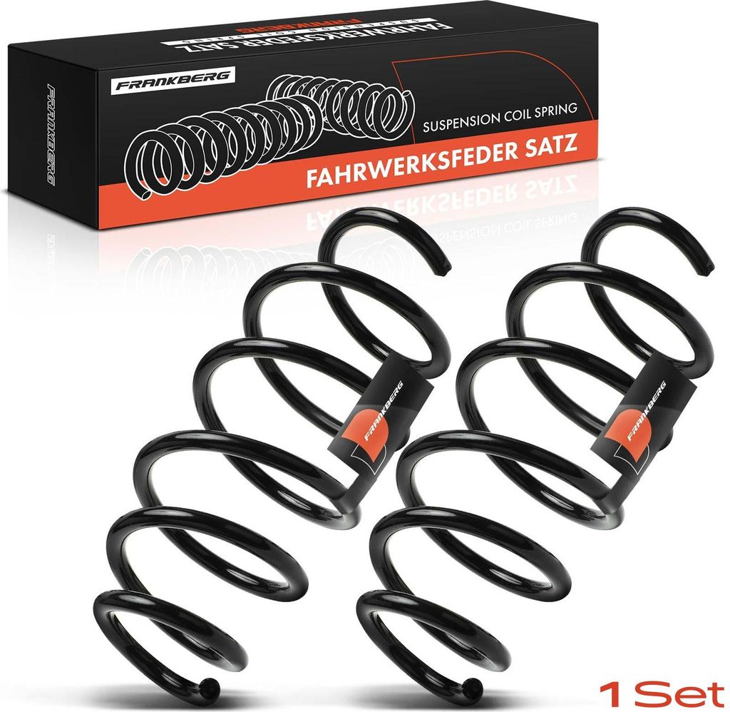 Frankberg 2x Fahrwerksfeder Vorderachse für Opel Insignia A G09 Sports Tourer Saab 9-5 YS3G 2008-2017