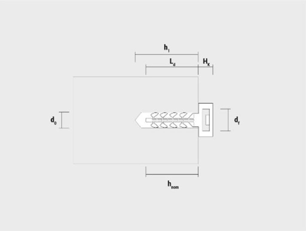 CELO Dübel InsertFIX IFS kleiner Kopf, schwarz