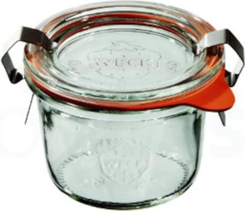 12 Vasetti WECK Mini Sturz 80ml con Coperchio - Vetro per Vasocottura