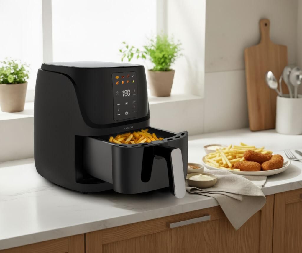 Tomado TAF3010B Heißluftfritteuse 3 Liter - 8 Programme - Produktbild 
