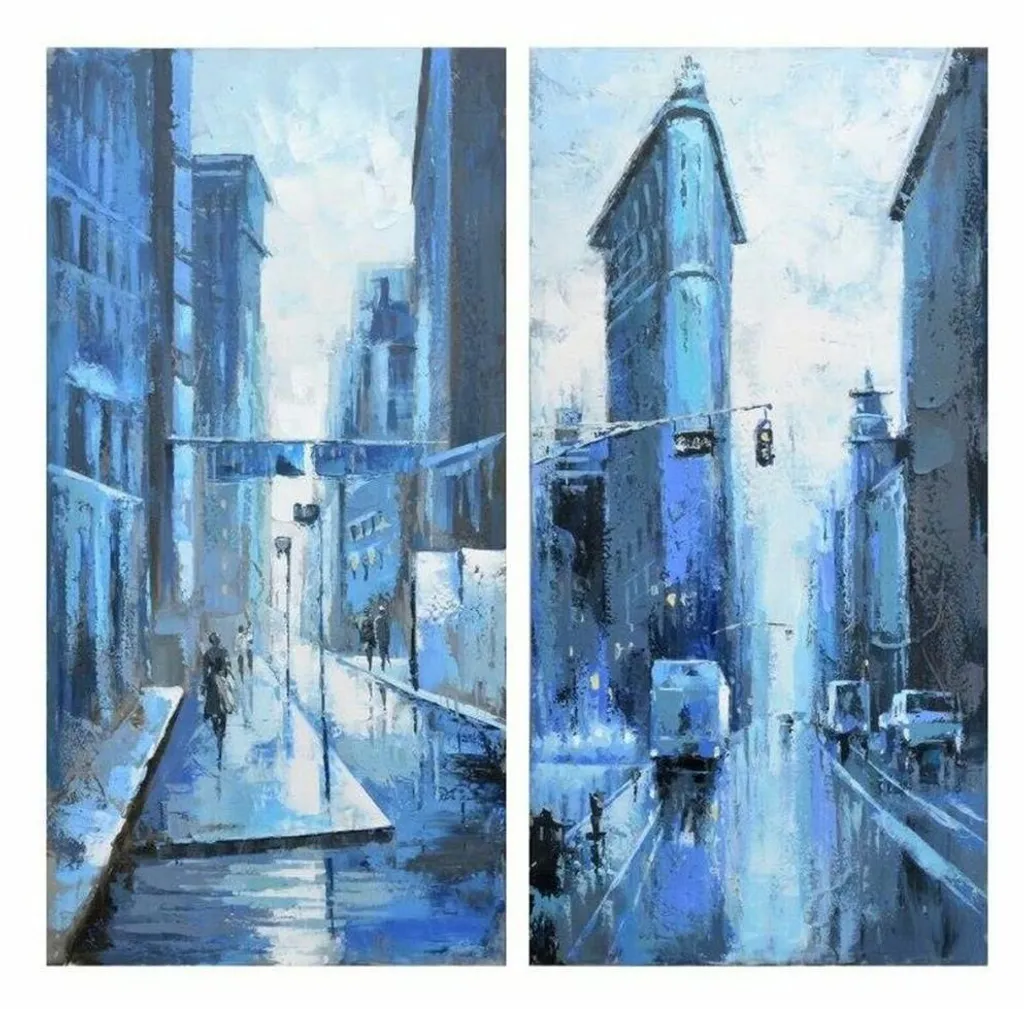 Tableau Mural XXL pour Décoration d'Intérieur - Lot de 2 Anti-Vide