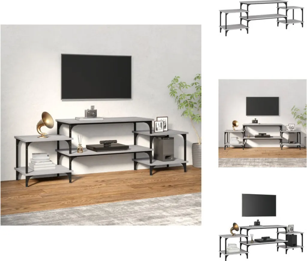 Trasforma il tuo Living: Mobile TV vidaXL Grigio Sonoma 157 cm
